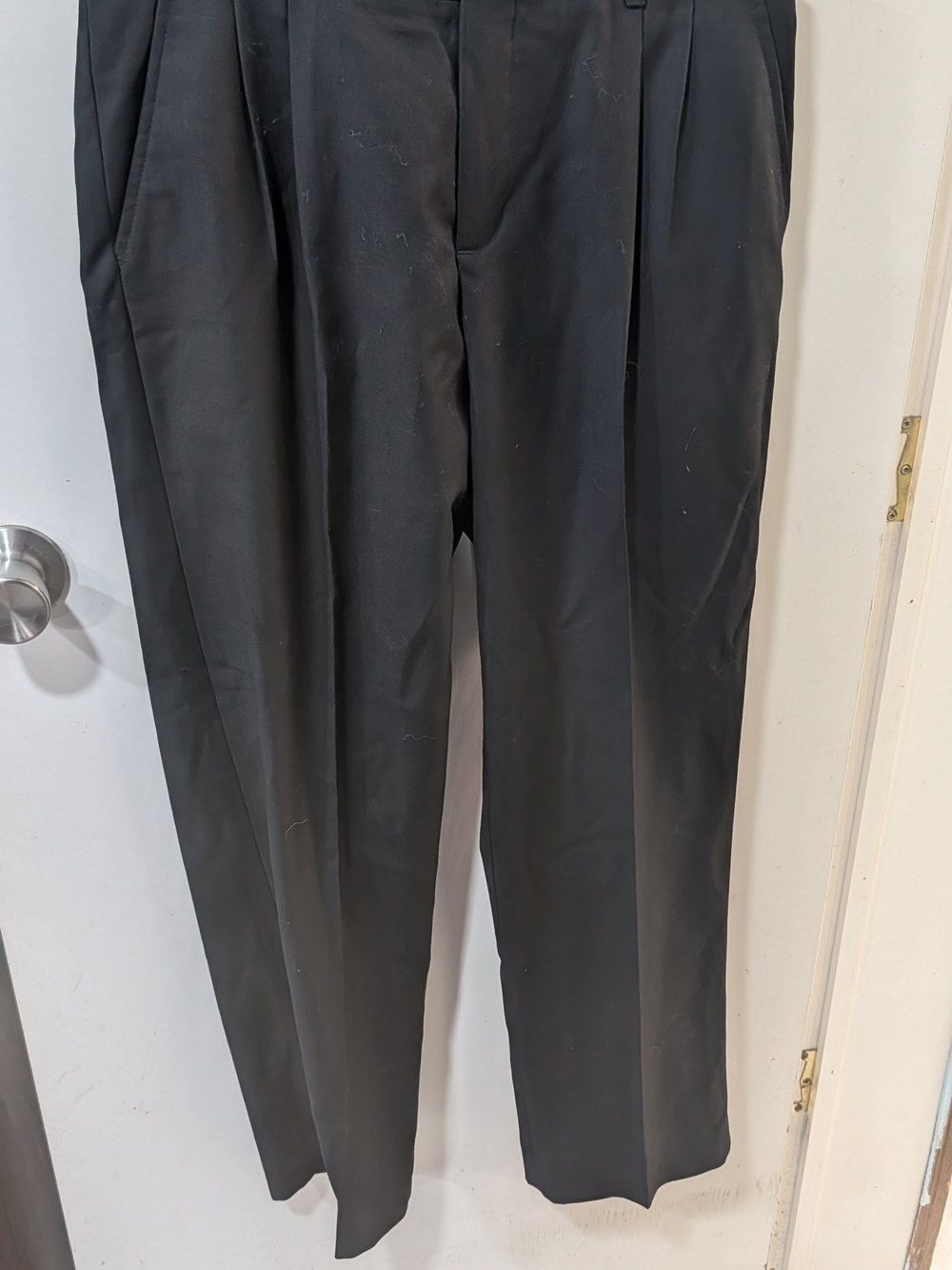 Class Club Black Pleated Dress Pants for Boys